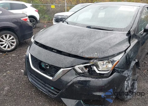 2021 Nissan Versa Sv Xtronic Cvt from USA, damaged, VIN 3N1CN8EV3ML884156